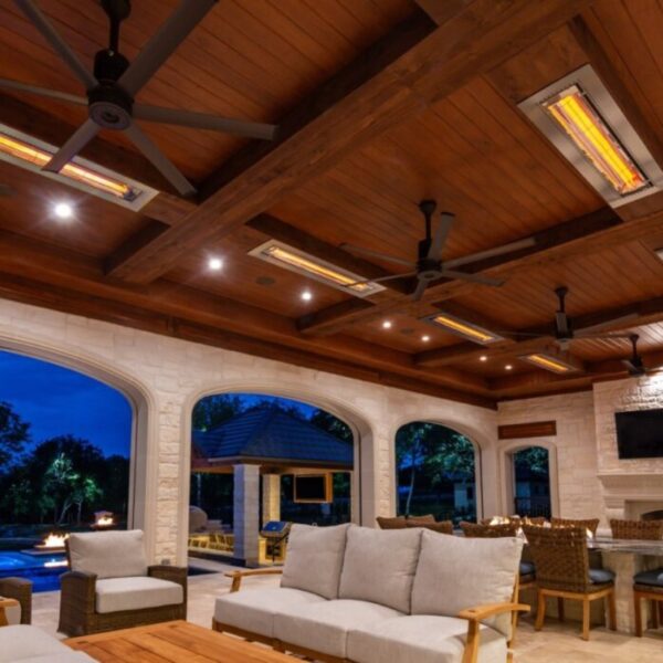 Infratech WD-Series 39" Dual Element Heaters 5000W (208V) - Stainless Steel (WD-5028 SS) - Image 9