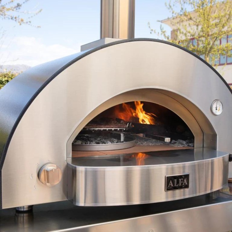 Alfa Classico Pizze Natural Gas Pizza Oven Ardesia Grey (FXCL
