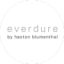 Everdure logo by Heston Blumenthal, featuring modern design elements.