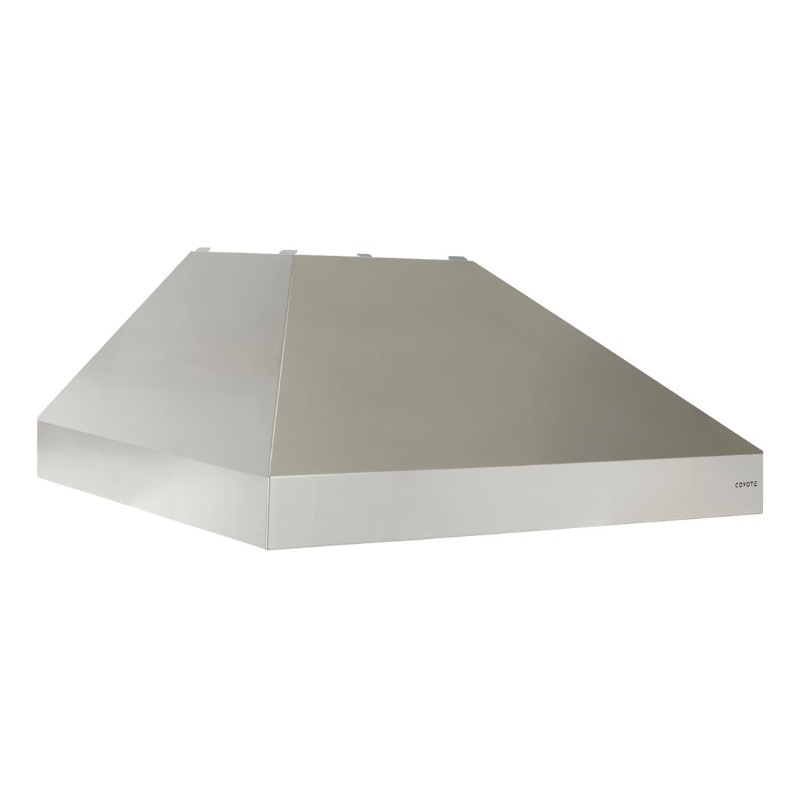 Stainless steel pyramid range hood designed for efficient kitchen ventilation and modern aesthetics.