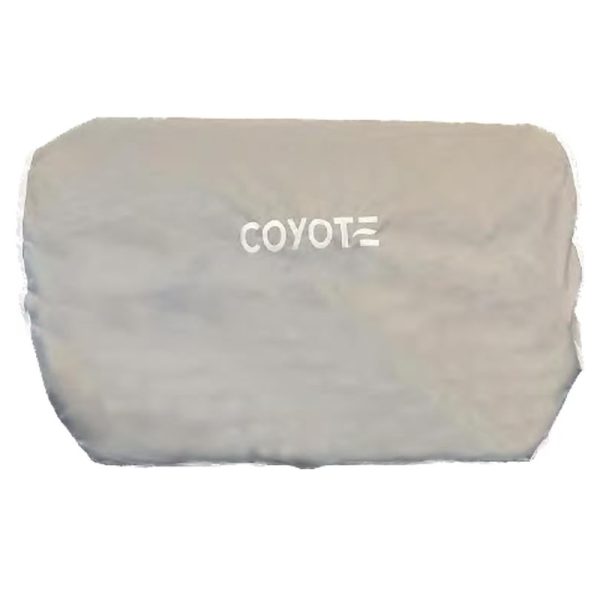 Gray Coyote bag with white logo, ideal for outdoor gear storage and protection.