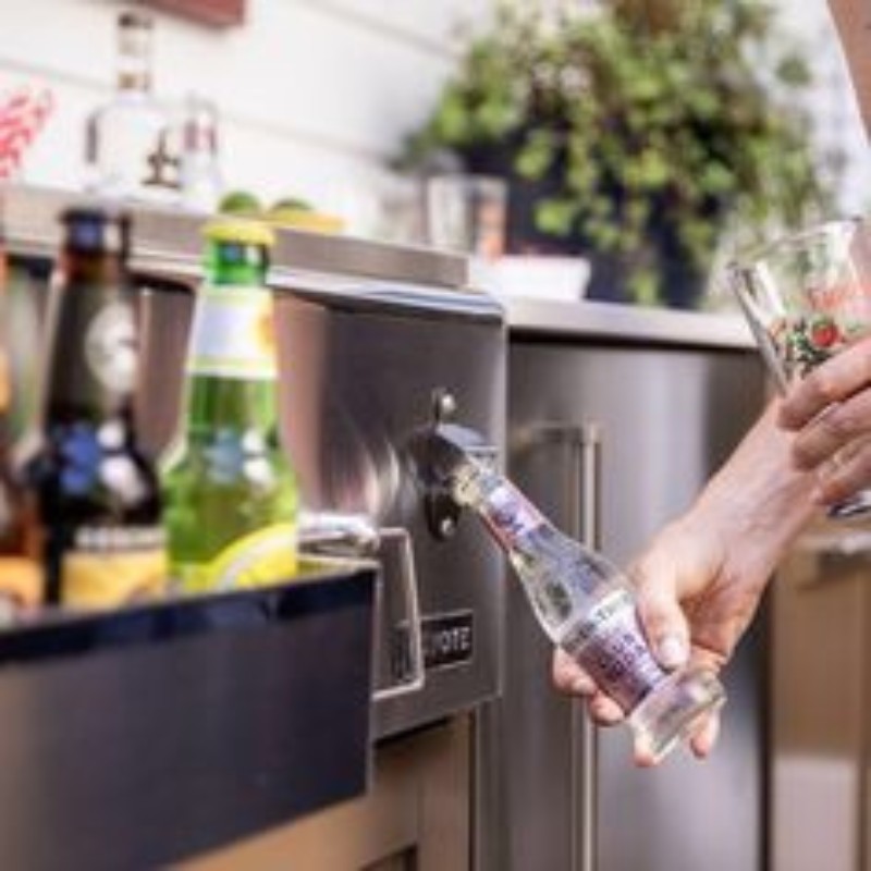 Coyote 30Inch Stainless Steel BuiltIn Refreshment Center (CRC)