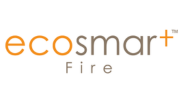 Ecosmart Fire logo featuring modern design and branding elements for eco-friendly fire solutions.