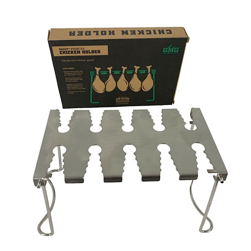 Green Mountain Grills RACKT Module - Chicken LegDrumette Suspender (2) Green Mountain Grills RACKT Module - Chicken Leg/Drumette Suspender (GMG-6051) - Image 1
