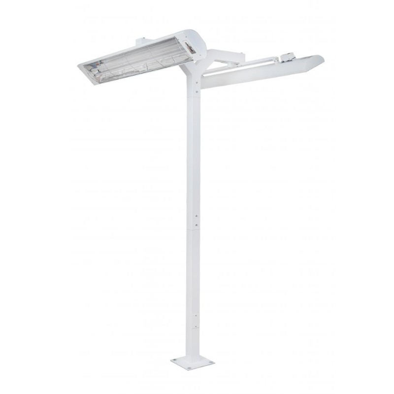 f21e7316-7bf7-4c78-aa0b-0aa385ba09ac.jpg Eurofase 8’ Pole Mount, Dual 39”, White (EF3908PMDW) - Image 1