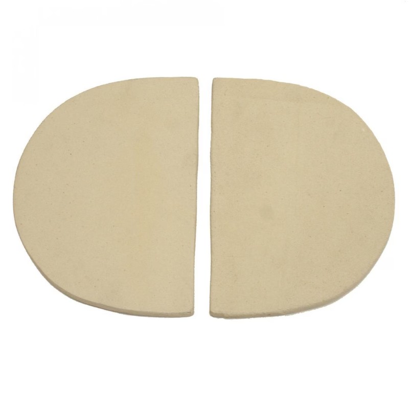 4ec4d0d3-05f7-4ea7-a6c9-8f72025a8357.jpg Two beige clay halves shaped like a semicircle, ideal for pottery or crafting projects.