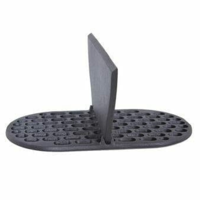 f82544be-eea5-4b9a-bcde-48f915f28386.jpg Black rubber shoe rack organizer with multiple slots for storing footwear neatly.