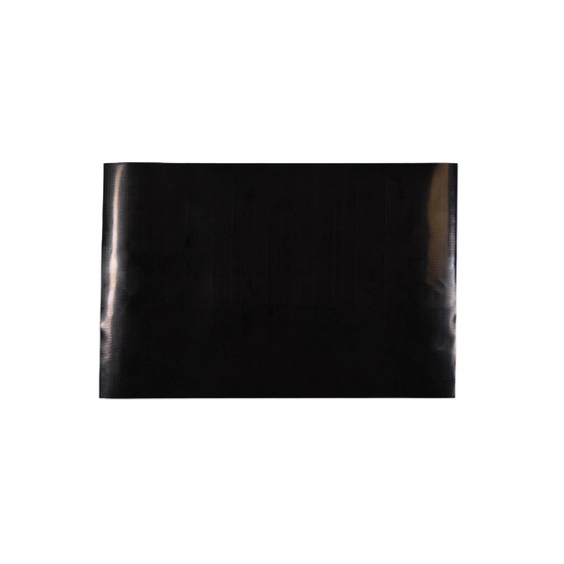 3c6faf4e-d69a-4174-9242-9d717f9cb9a9.jpg Black plastic sheeting, suitable for a variety of uses including landscaping, construction, and moisture barriers.