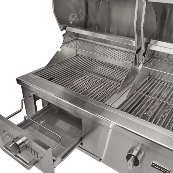 Coyote 50-Inch Hybrid Built-In Grill - Liquid Propane (C3HY50LP) - Image 4