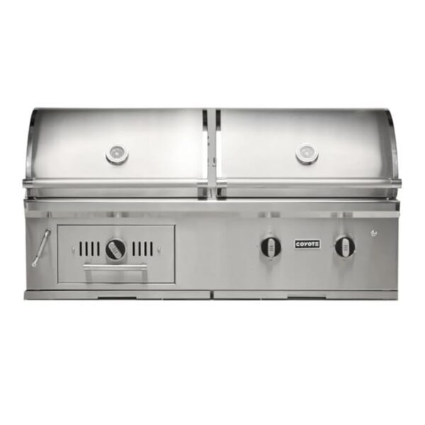Coyote 50-Inch Hybrid Built-In Grill - Liquid Propane (C3HY50LP)