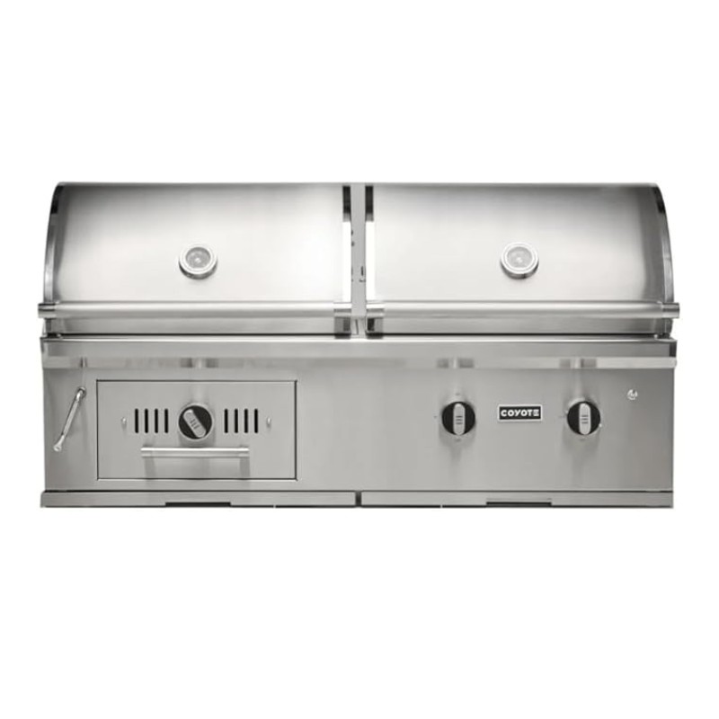 443e402a-af9b-4b14-a2fa-dc1f6e4230aa.jpg Coyote 50-Inch Hybrid Built-In Grill - Liquid Propane (C3HY50LP) - Image 1