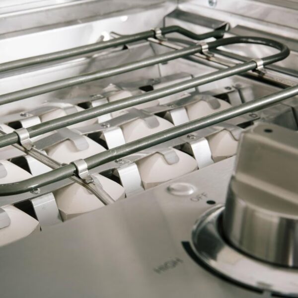 Coyote 18-Inch Freestanding Electric Grill - 1300 W - Stainless Steel (C1EL120SM-FS) - Image 8