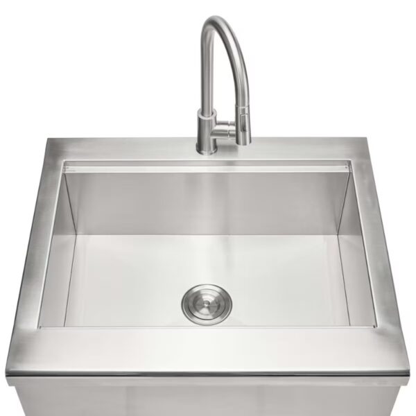 Coyote 30 Inch Farmhouse Sink - Stainless Steel (C3FHSINK) - Image 2
