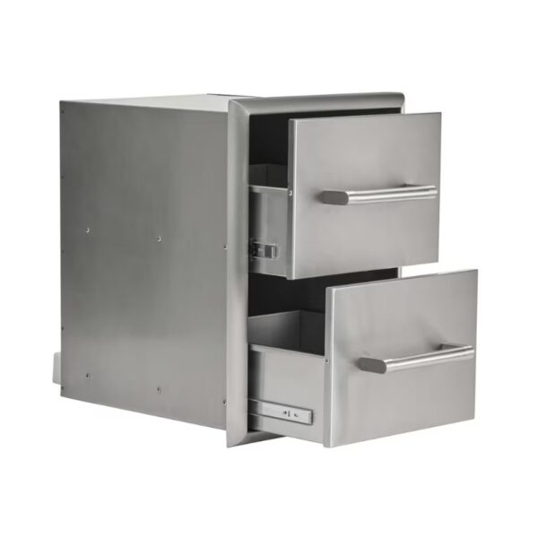 Coyote 2 Drawer Cabinet – Stainless Steel (C3-2DC) - Image 2