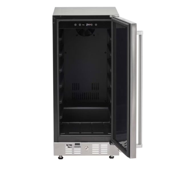 Coyote 15-Inch Built-in Refrigerator Reversible Hinge (C115R-S) - Image 3