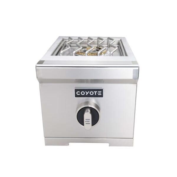 Coyote 12 Inch Built-In Single Side Burner - Natural Gas (C3SBNG)
