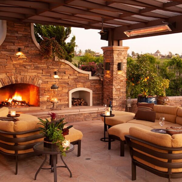 Infratech W-Series 48" Single Element Heaters 2600W (240V) - Stainless Steel (W-2624 SS) - Image 5