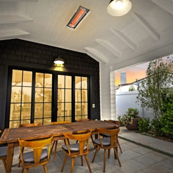 Infratech WD-Series 61-1/4” Dual Element Heaters 6000W (240V) - Stainless Steel (WD-6024 SS) - Image 6