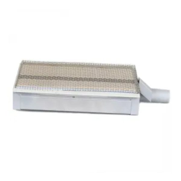 Air filter with a metal mesh cover, designed for efficient dust and particle filtration in HVAC systems.