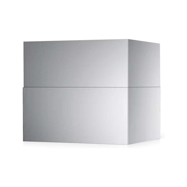 Minimalist gray packaging box with a sleek design, showcasing a modern aesthetic suitable for products or gifts.