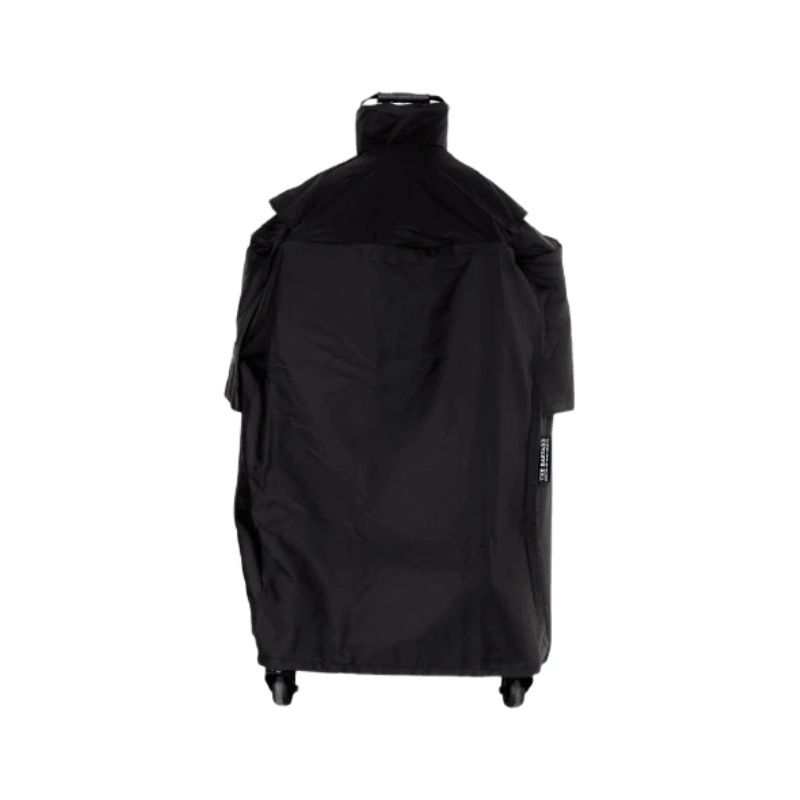 eacf2b7b-f487-4444-89a6-435e141a5b53.jpg Black portable garment bag on wheels, designed for easy transport and storage of clothing.