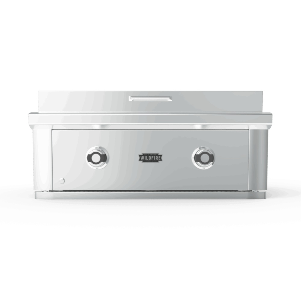 b03b27b0-e640-495b-aa4b-30faecb2b2c8.jpg Stainless steel outdoor grill with dual control knobs and a sleek design, ideal for backyard cooking and entertaining.
